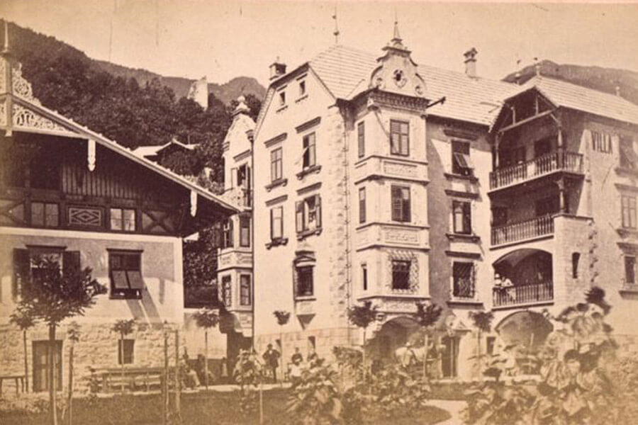 Villa Mayr - alte Fotografie